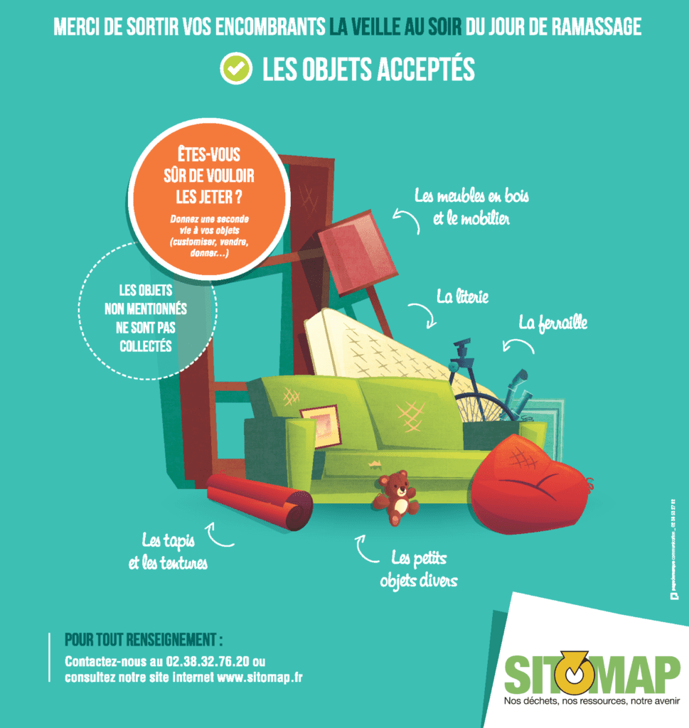 Quels déchets doivent-être jetés dans la poubelle jaune ? - SITOMAP  Pithiviers